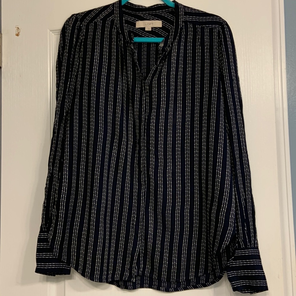 Loft Striped Blouse